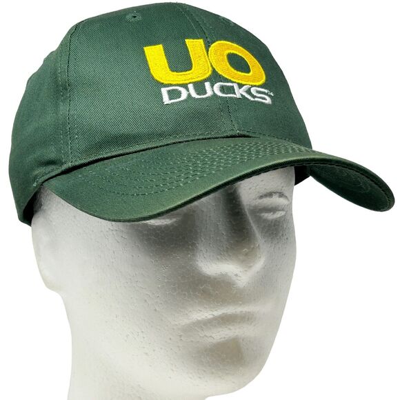 University of Oregon Ducks Baseball Hat Cap UO NCAA College Green Otto Strapback - Picture 1 of 9